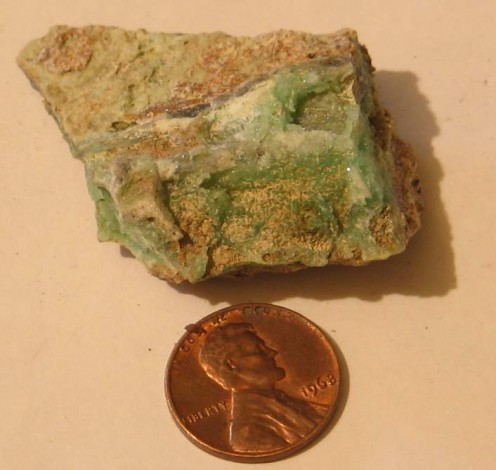 Garnierite mineral specimen