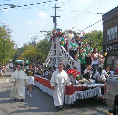 Many Celebrate Columbus Day With A Parade