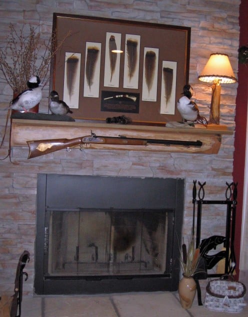 fireplace decor