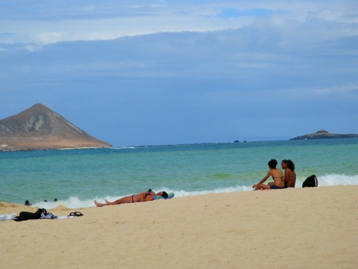 Sunbathers
