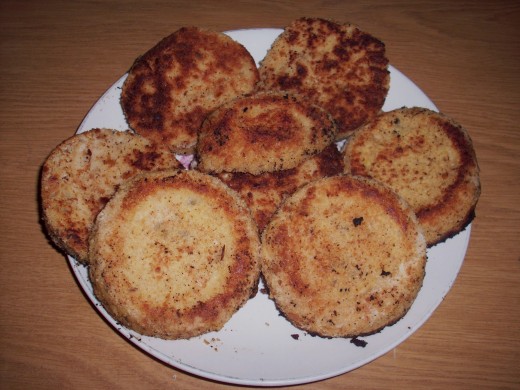 soy burger patties
