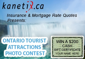 Ontario Tourist Attractions photo contest on Lenzr is sponsored by Kanetix.ca insurance & mortgage rate quotes