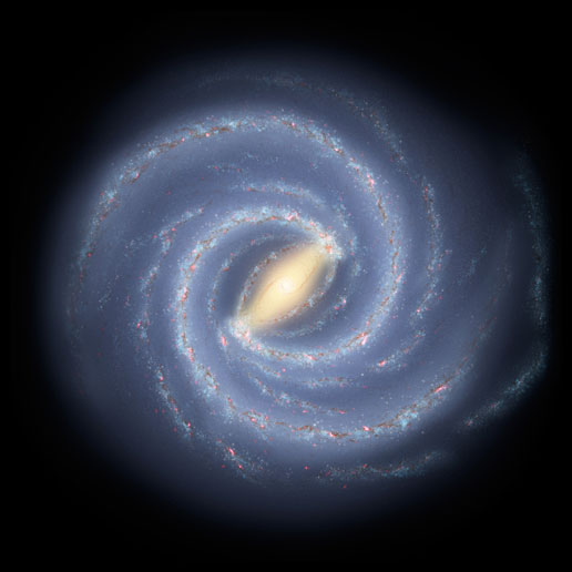 Milky Way artist impression/NASA