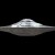 A flying saucer(UFO) captured from nearrer sight A flying saucer(UFO) captured from nearrer sight