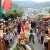 The Larung Procession in Sarangan Lake, Indonesia