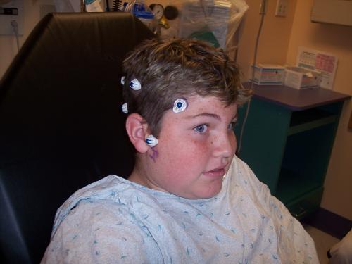 Jimmy Graves was prepped for brain surgery