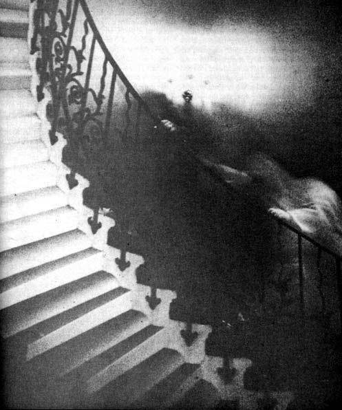Tulip Staircase Ghost taken by Rev. Ralph Hardy in Greenwich England in 1966