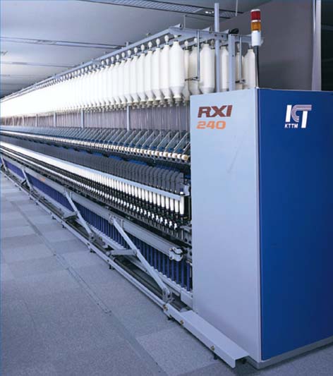Spinning Machine Made in Bangalore by Toyota.