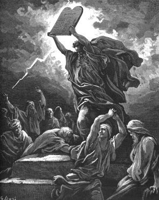 Credit Google Images  Moses and the Ten Commandments
