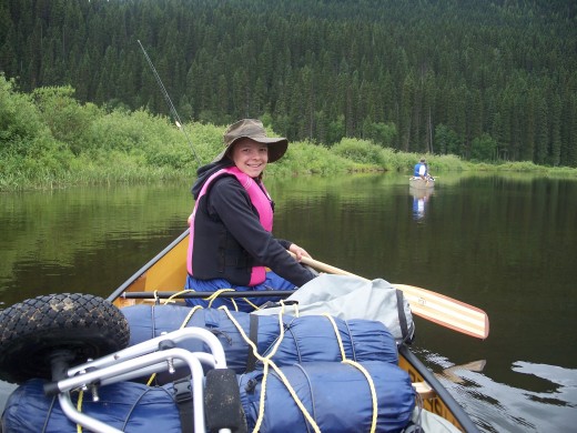 Canoeing the Bowron