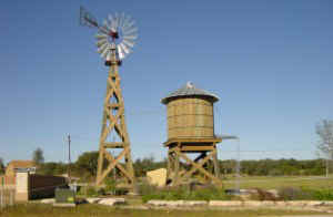 The windmills of the old west were primarily used to pump water.