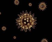 Bacteria or tiny  creations that combat them are all part of nanotechnology.
