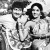 Dr.Raj, with actress Arathi,in a black and white film Dr.Raj, with actress Arathi,in a black and white film