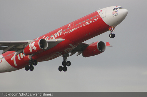Air Asia X A330 aircraft