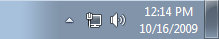 Windows 7 system icons