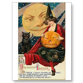 Vintage Halloween Postcards at Zazzle.com