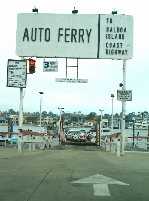 Balboa ferry to Balboa Island