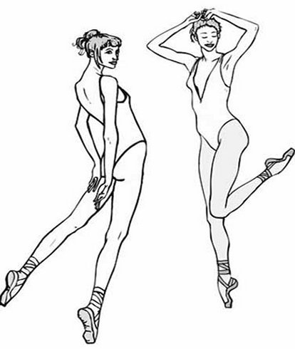 Free Ballerina Ballet Dance Kids Coloring Pages and Free Colouring Pictures to Print