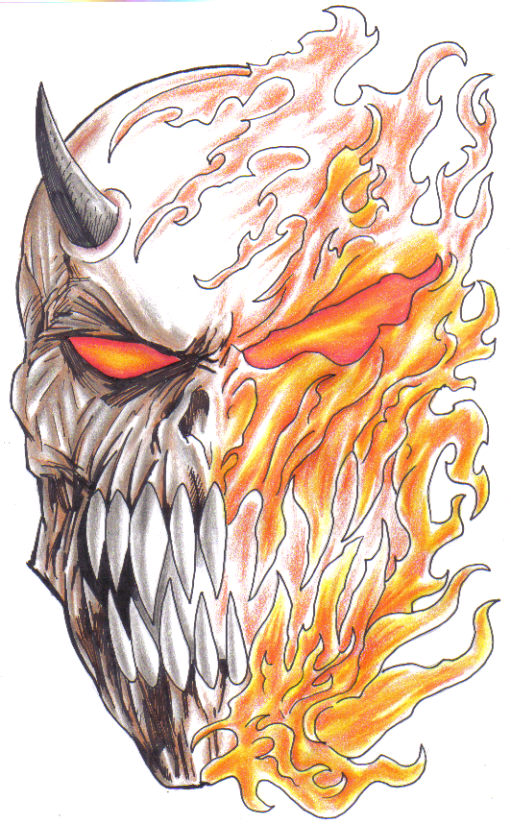 Fantasy art drawing - artwork copyright Wayne Tully 2009.