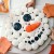 Turn your Cupcakes into a Snowman Cake