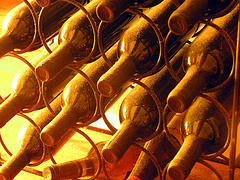 wine bottles, by misswired