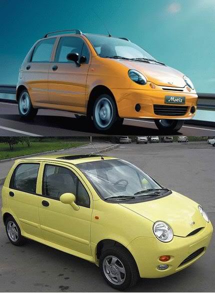 Daewoo Matiz vs Chery QQ
