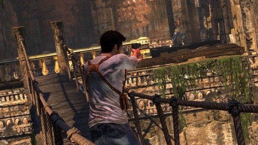 Uncharted 2 Action Sequence