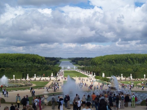 Entire rivers were diverted to fuel the fountains at Versailles