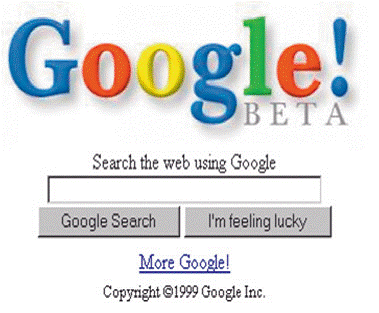 1998 Google search