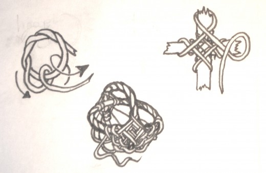 Basket illustration sketched in pencil, then completed with ink pen. Basket illustration sketched in pencil, then completed with ink pen.