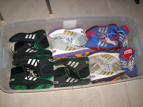 rare wrestling shoes
