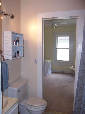 My bathroom and second bedroom