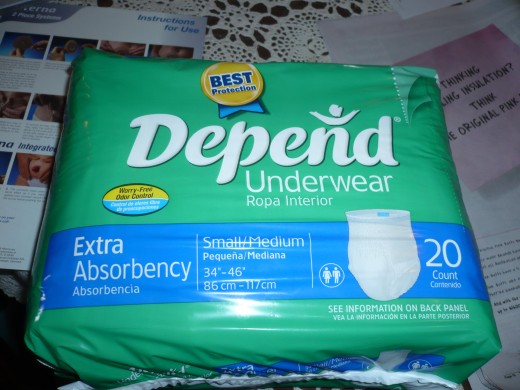 Depend is one brand of continence pants that is available on the market today.