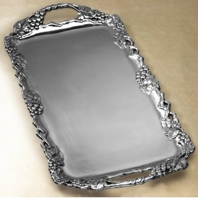 Silver serving trays