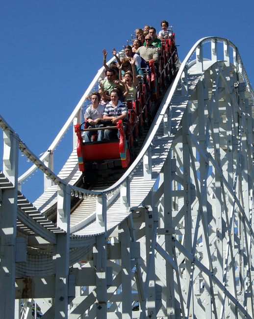 Scenic Railway, if you like you can admire the scenery! 