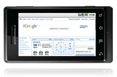 The New Motorola Droid