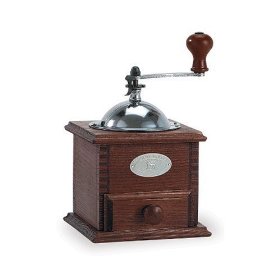 Old fashioned manual coffee grinder