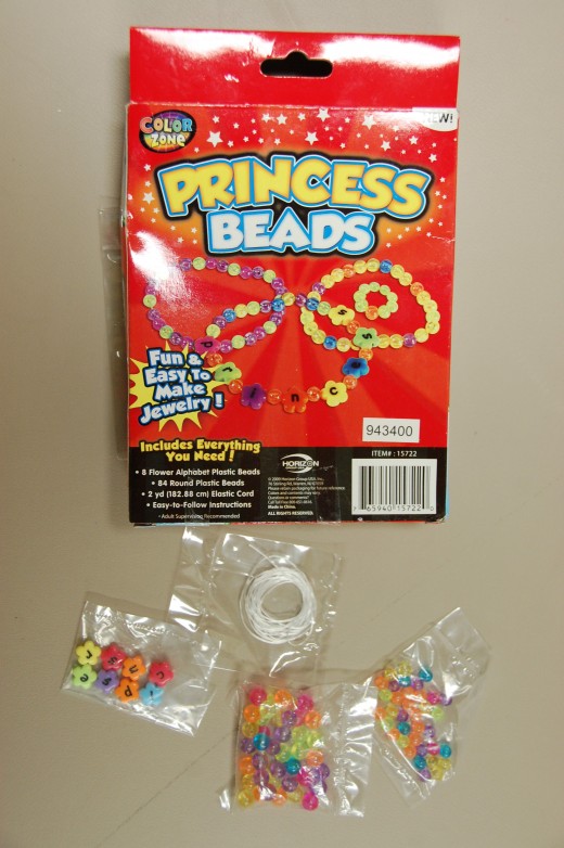 Princess Beads Necklace kit.  