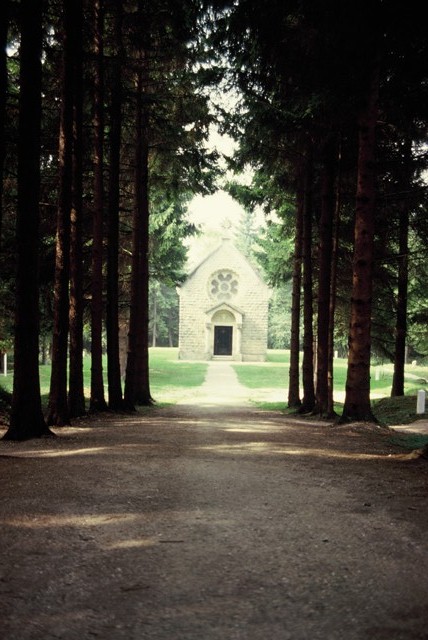 Chapel at Fleury , one of 19 villages in the area that were destroyed in the Battle of Verdun which lasted from February 21st to December 18th of 1916