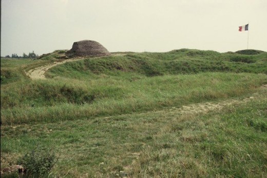 Machine gun pillbox at Verdun