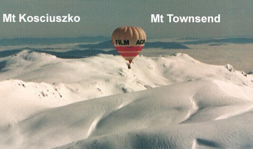 Mt Kosciuszko and Mt. Townsend