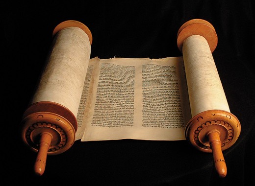 A Medieval Hebrew Torah scroll. Credit: The Museum of Idaho