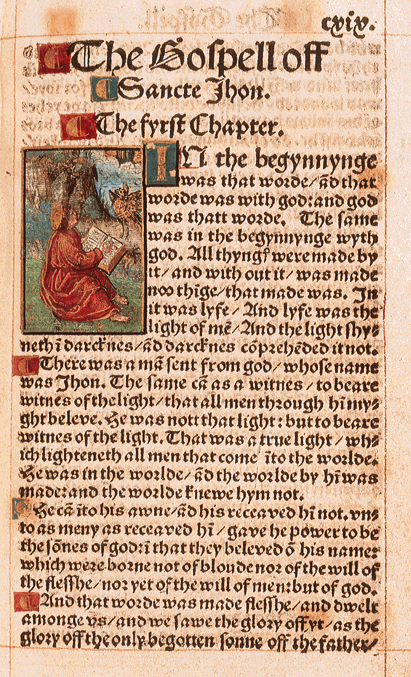 William Tyndale's Bible (Credit: Google Images)