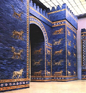 The Ishtar Gate was once one of the seven wonders of the ancient world until it was replaced by The Pharos of Alexandria or simply known as The Lighthouse of Alexandria