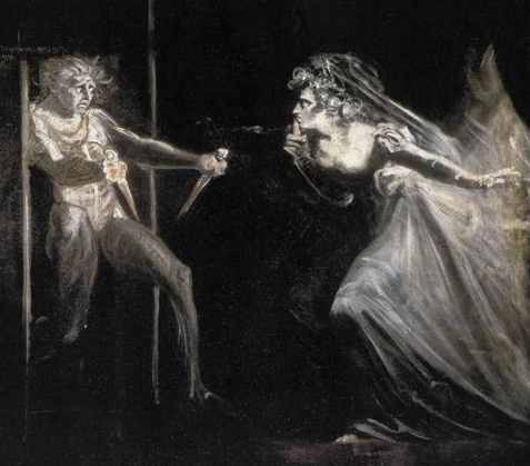 Lady Macbeth with daggers, by Fuseli