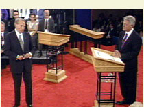 Bob Dole and Bill Clinton Debate 1996