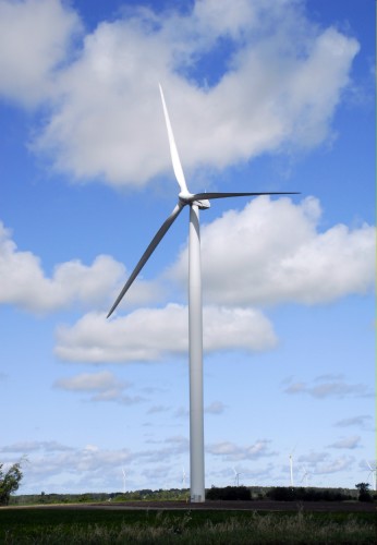 Wind power is efficient and environmentally friendly!