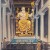 An artist's illustration on how the statue might have looked like inside the temple An artist's illustration on how the statue might have looked like inside the temple