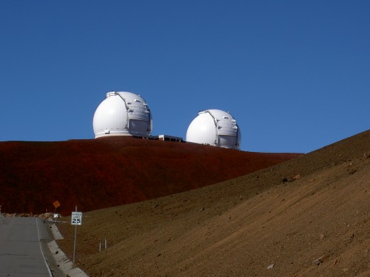 Nearing the observatory area.