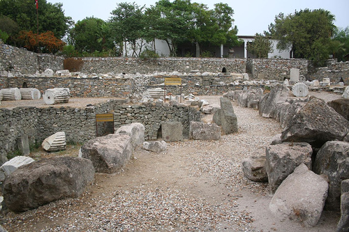 Ruins of Mausoleum at Halicarnassus